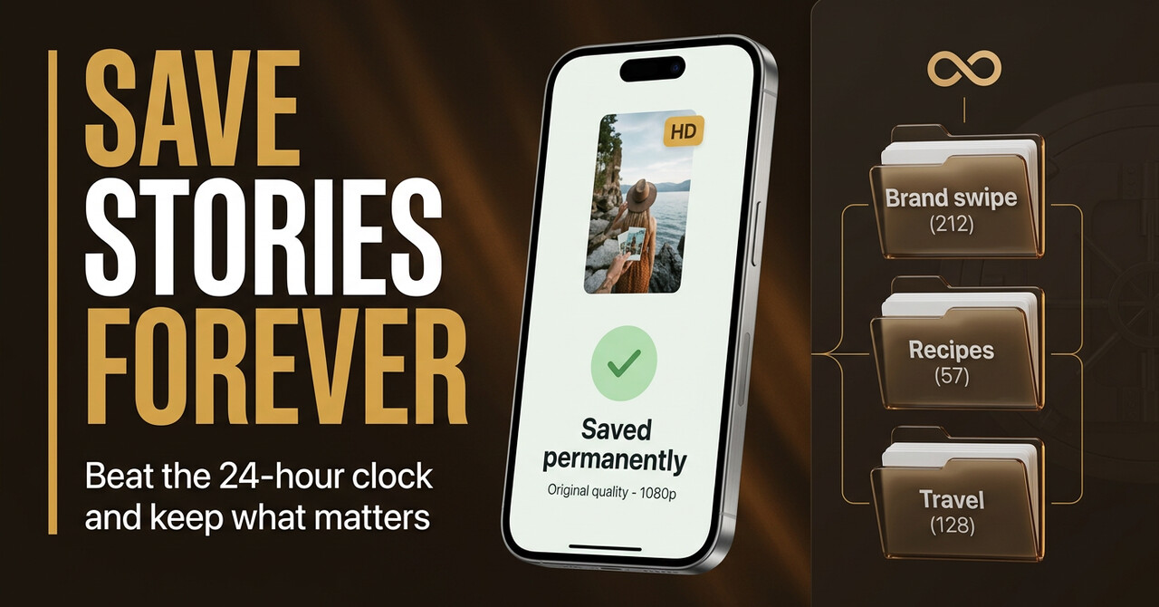 How to Save Instagram Stories Permanently for Offline Access